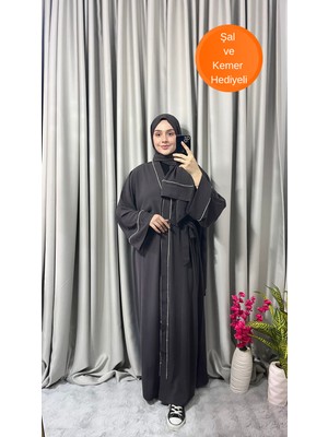 Işıltı Ferace Damla Abaya