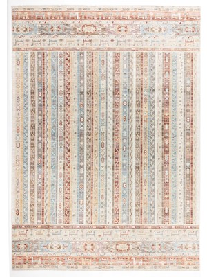 Apex Halı Ambiance 2951 Kırmızı Klasik Desenli Salon Halısı Toz Yapmaz Robot Uyumlu