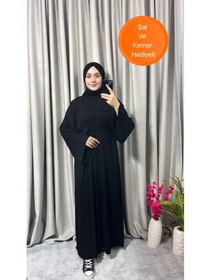 Işıltı Ferace Sade Melek Abaya