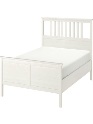 IKEA Beyaz Fonksiyonel Çift Kişilik Karyola 160X200 cm