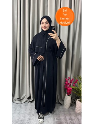 Işıltı Ferace Damla Abaya
