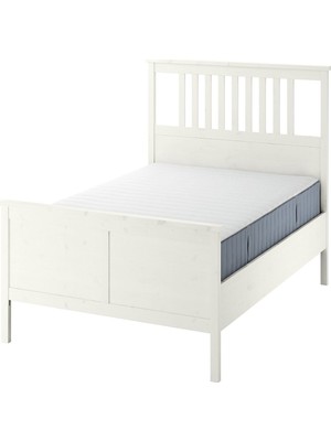 IKEA Beyaz Fonksiyonel Çift Kişilik Karyola 160X200 cm