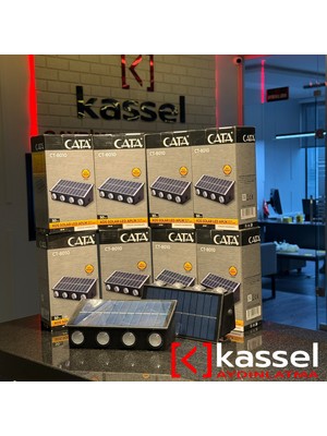 Kassel Aydınlatma 20W Kos Solar LED Aplik (Dış Mekan)(Günışığı) CT-8010G