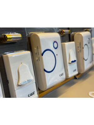 Kassel Aydınlatma CT-103 Kablosuz Uzaktan Kumandalı Kapı Zili Hasta Çağrı Cihazı 50-100 mt