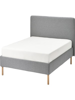 IKEA Bej Kullanışlı Çift Kişilik Karyola 140X200 cm