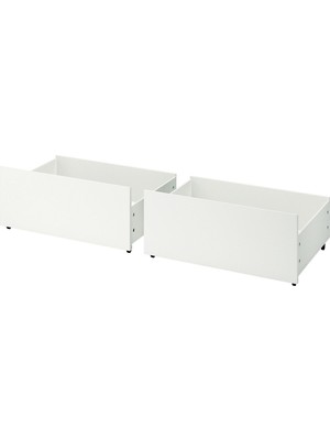 IKEA Beyaz Fonksiyonel Çift Kişilik Karyola 200 cm