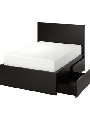 IKEA Venge Fonksiyonel Çift Kişilik Karyola 160X200 cm