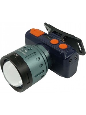 Hobimtek WT-719 4200 Lümen Şarjlı Kafa Lambası Hareket Sensörlü Şarj Göstergeli GT100 LED Zoom Waterproof Kafa Feneri