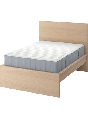 IKEA Meşe Fonksiyonel Çift Kişilik Karyola 160X200 cm