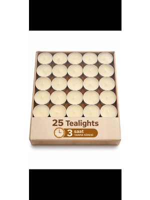 İzmir Candle 25 Li Tealıght