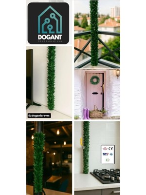 Dogant Ithal Dogal Gaz Borusu Demir Tahta Gizleme Saklama Yapay 7 Metre Tel Sarmasık