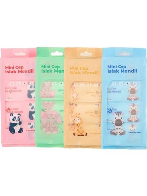 Cngzhn Mini Cep Islak Mendili