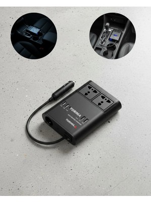 Elektronikçim G25 Araç Çakmak Girişli Güç Invertörü