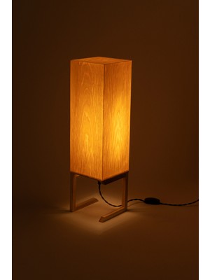 Sade Wooden Lamp Atelier Tuli Çam Ahşap Abajur