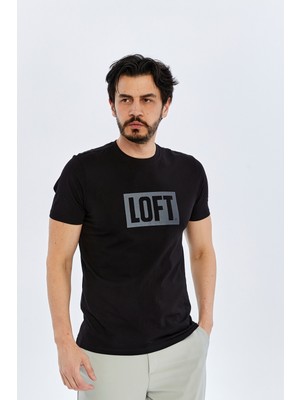 Loft  Erkek T-Shirt LF2042286 Black