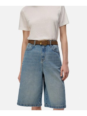 İpekyol Metal tokalı süet kemer IS1260053047006