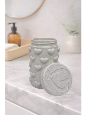 Hanart Mermer Desen Makyaj Banyo Organizer Kutu Çanta Boy