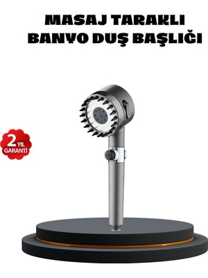 Buğlem Event Masaj Uçlu Yüksek Basınçlı Duş Başlığı Spa Etkili - LG002W-7LCH75