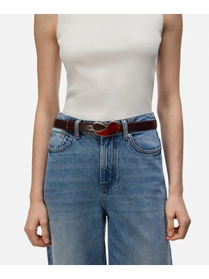 İpekyol Akrilik parçalı metal tokalı kemer IS1260053045074