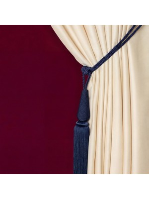 Mefaks Tekstil Damla Model Kordon Sarım Braçol Lacivert