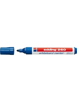 Kitabevimden Edding Tahta Kalemi Yuvarlak Uçlu 1.5-3mm Mavi 260 (10 Adet)
