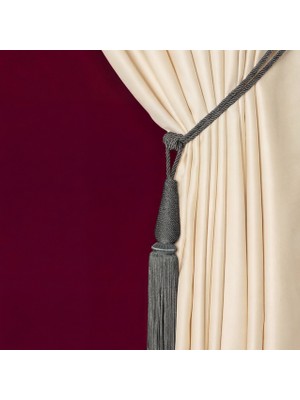 Mefaks Tekstil Damla Model Kordon Sarım Braçol Antrasit