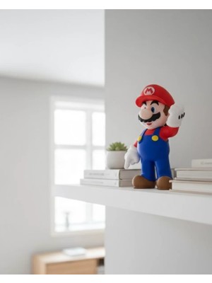 Misim Home Süper Mario Figür Biblo Dekoratif Oyun Temalı Masa Süsü - AA002X-7NOKF4