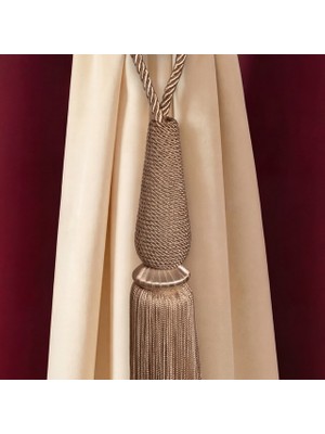 Mefaks Tekstil Damla Model Kordon Sarım Braçol Vizon