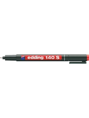 Kitabevimden Edding Asetat Kalemi(10 Adet) Permanent S Seri 0.3 mm Kırmızı 140 S