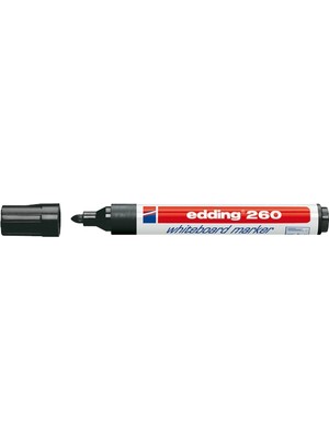 Kitabevimden Edding Tahta Kalemi Yuvarlak Uçlu 1.5-3mm Siyah 260 (10 Adet)