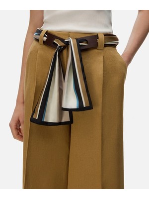 İpekyol Çizgili kumaş mix kemer IS1260053054074