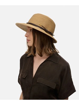 İpekyol Kontrast örgü şeritli şapka IS1260077039003