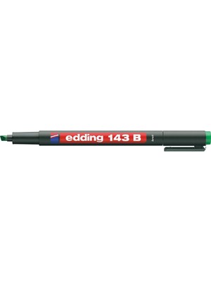 Kitabevimden Edding Asetat Kalemi  (10 Adet)Permanent B Seri 1-3 mm Yeşil 143 B