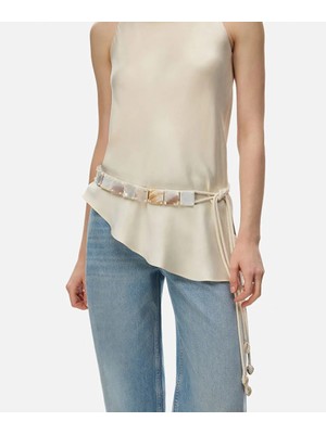 İpekyol Deniz kabuklu kordon kemer IS1260053051023