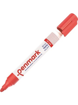 Kitabevimden Penmark Beyaz Tahta Kalemi Kırmızı (12 Adet)Hs 305 03