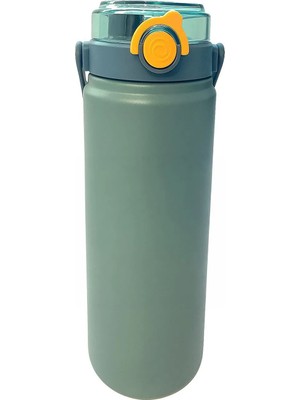 Weather Forecast 316 L Çelik 1200 ML Vakumlu Soğuk Pipetli Matara Suluk cin413mv-12