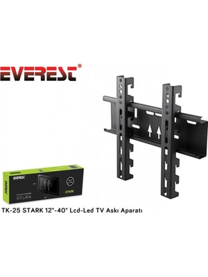 Fantastik Store Everest Tk-25,  12&amp;quot;- 40&amp;quot; Tv Duvar Askı Aparatı