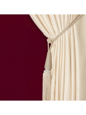 Mefaks Tekstil Damla Model Kordon Sarım Braçol Krem