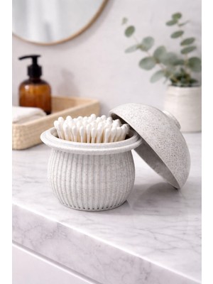 Hanart Mermer Desen Kulak Çubuğu Kutusu Organizer Kutu 2