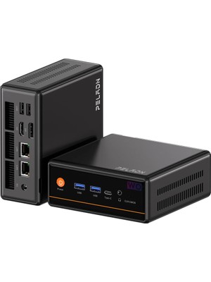 Peladn Wo4 Serisi, Amd Ryzen 5 5600H, 16GB Ram, 512GB Ssd, 1xhdmı, 1xdp,  4xusb, 1xtype-C, 2xlan, Paylaşımlı Ekran Kartı, Wi-Fi6, Bluetooth 5.2, Windows 11 Pro, Mff Minipc