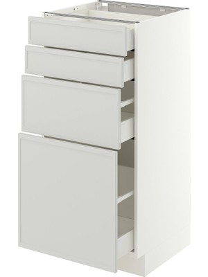 IKEA Gri Fonksiyonel Mutfak Dolabı 60X60 cm