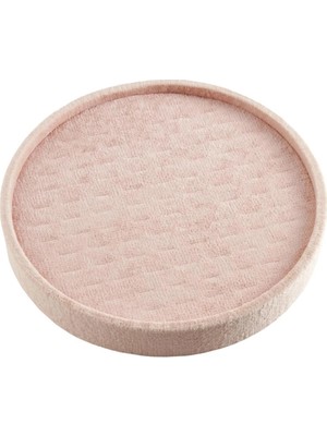 Ieg™ Yuvarlak Ahşap Anfora Kumaş Piercing Küpelik 20 cm