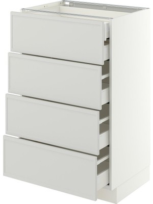 IKEA Gri Şık Mutfak Dolabı 80X60 cm