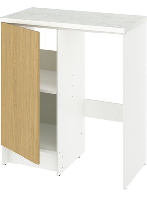 IKEA Meşe Şık Mutfak Dolabı 120X61X91 cm