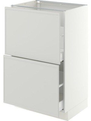 IKEA Gri Şık Mutfak Dolabı 80X60 cm