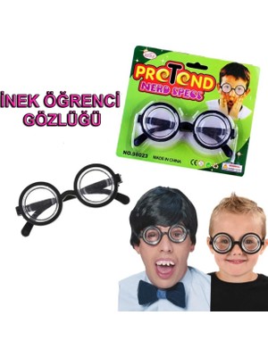 Uslucan Alışveriş Inek Öğrenci Gözlüğü Şaka Gözlüğü