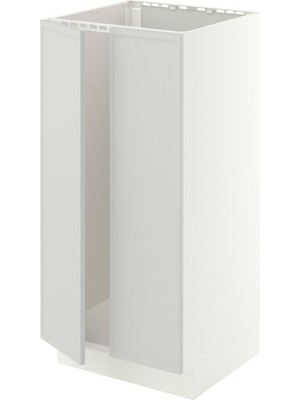 IKEA Gri Şık Mutfak Dolabı 60X60 cm