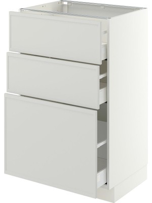 IKEA Gri Şık Mutfak Dolabı 80X60 cm