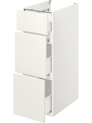 IKEA Beyaz Modern Mutfak Dolabı 40X62X75 cm