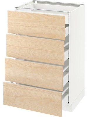 IKEA Beyaz Modern Mutfak Dolabı 80X60 cm